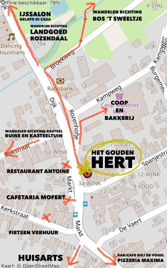 Het Gouden Hert Montfort ภายนอก รูปภาพ